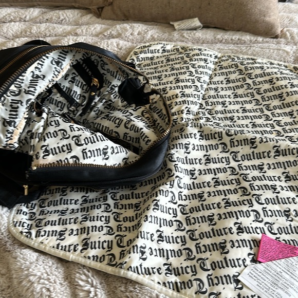 Vintage Satin Style Juicy Couture Baby Bag - Picture 6 of 11